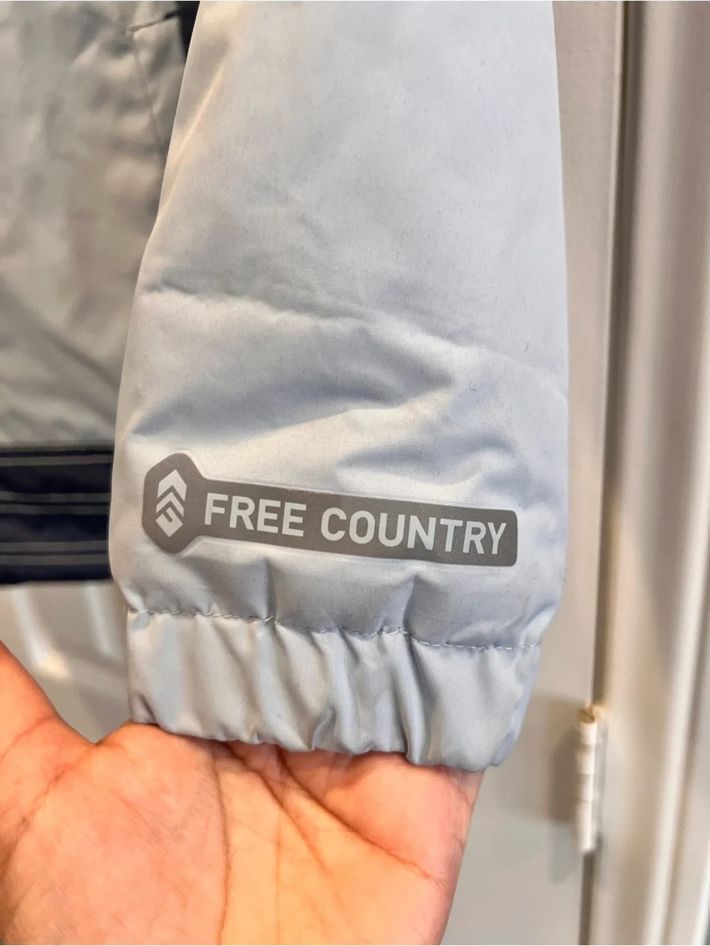 Free Country Girls Snow Jacket L 10/12 Skysleet Charcoal Grey Butter Pile Hood